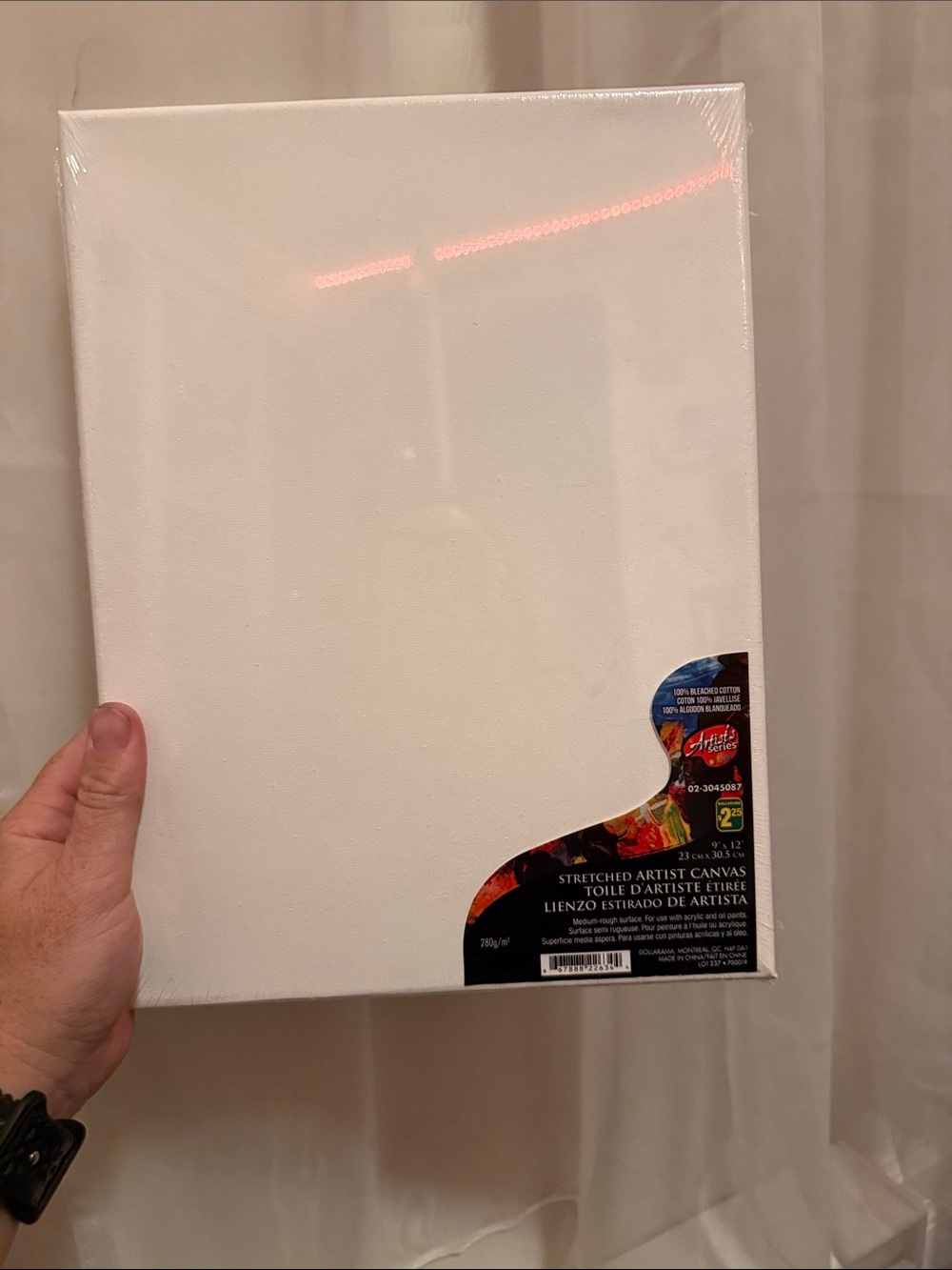 Blank paint canvas for kids - Picture 5 of 6